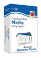 Functional Skills Maths Revision Question Cards - Entry Level 3 9781789086942 Samuel Mann