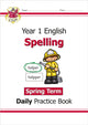 KS1 Spelling Year 1 Daily Practice Book: Spring Term 9781789088328 Keith Blackhall