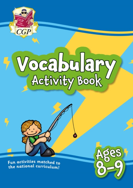 Book cover of: Vocabulary Activity Book for Ages 8-9