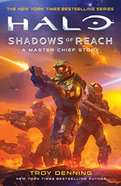 Book cover of: Halo: Shadows of Reach. By: Troy Denning