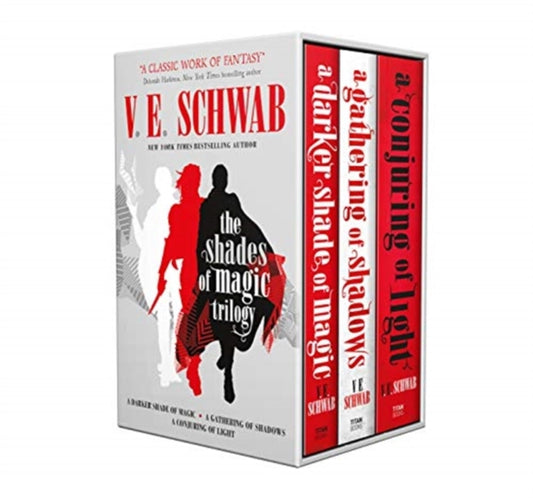 Shades of Magic trilogy slipcase 9781789096446 V. E. Schwab
