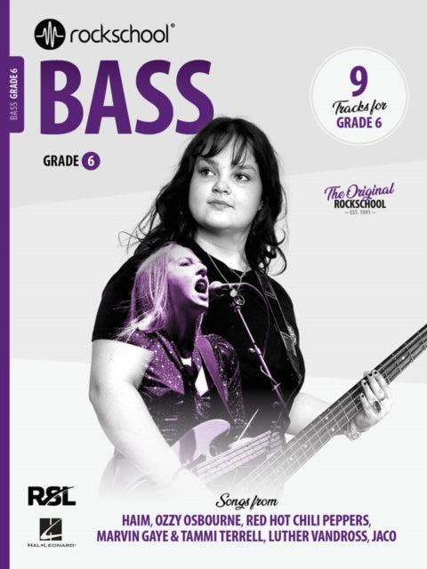 Book cover of: Rockschool Bass Grade 6 2024