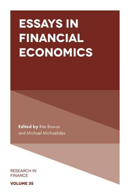 Book cover of: Essays in Financial Economics. By: Rita Biswas