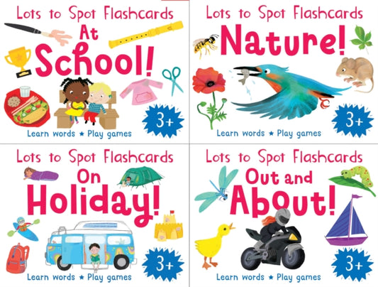 Book cover of: Lots to Spot Flashcards Tray: My Busy Day