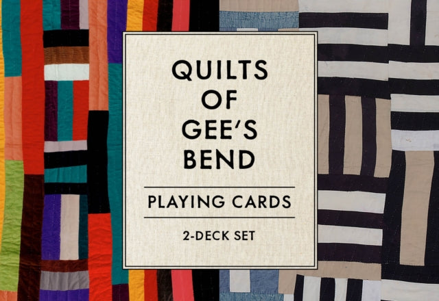 Book cover of: Quilts of Gee's Bend Playing Cards: 2-Deck Set. By: Chronicle