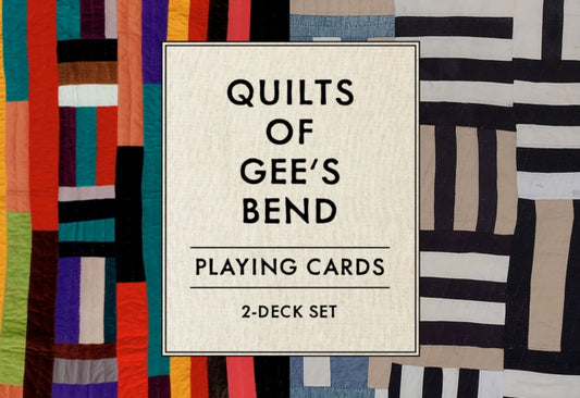 Book cover of: Quilts of Gee's Bend Playing Cards: 2-Deck Set. By: Chronicle