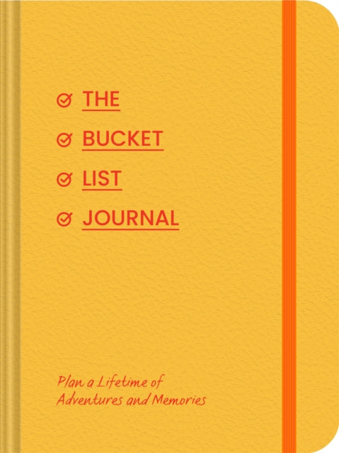 Book cover of: Bucket List Journal