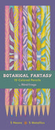 Book cover of: Botanical Fantasy: 10 Colored Pencils