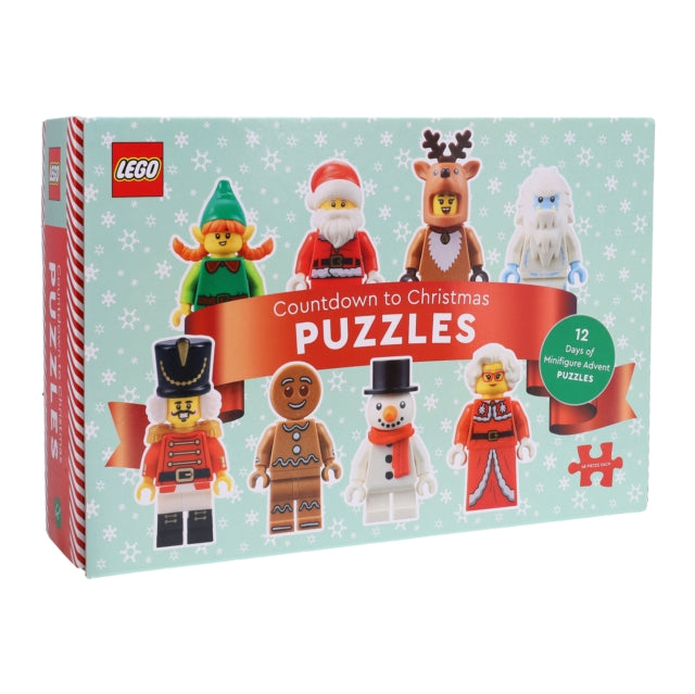 Book cover of: LEGO Countdown to Christmas Puzzles