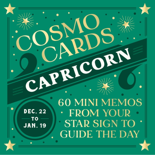 Book cover of: Cosmo Cards: Capricorn