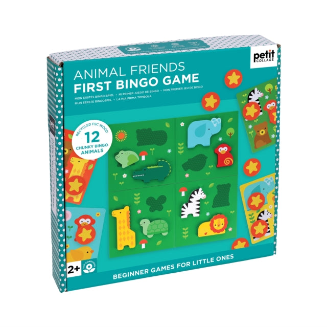 Book cover of: First Bingo Game: Animal Friends