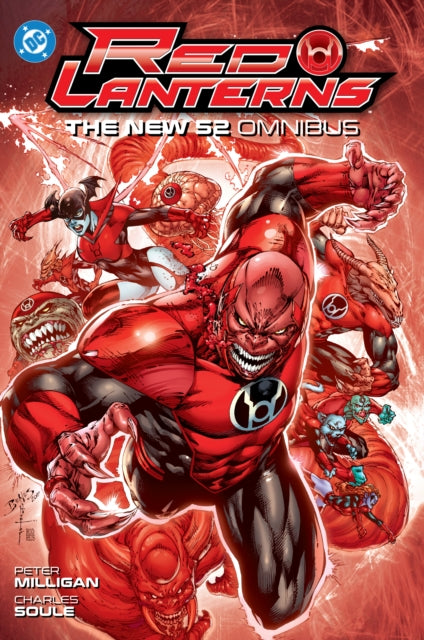 Book cover of: Red Lanterns: The New 52 Omnibus