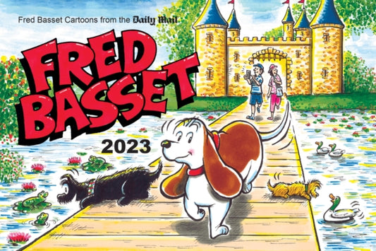 Book cover of: Fred Basset Yearbook 2023. By: Alex Graham