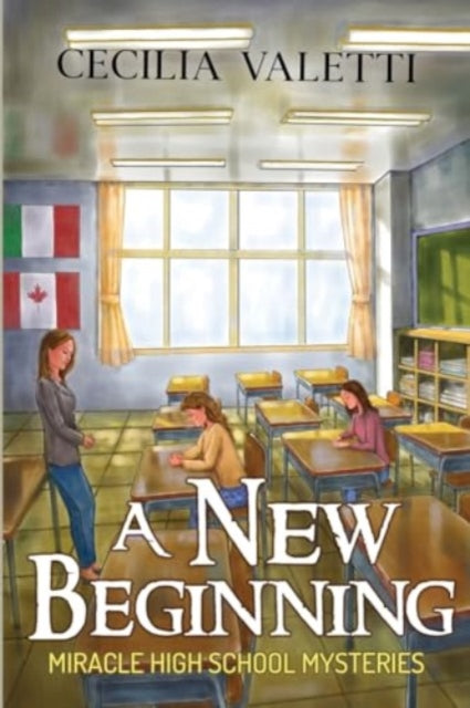 Book cover of: New Beginning: Miracle High School Mysteries. By: Cecilia Valetti