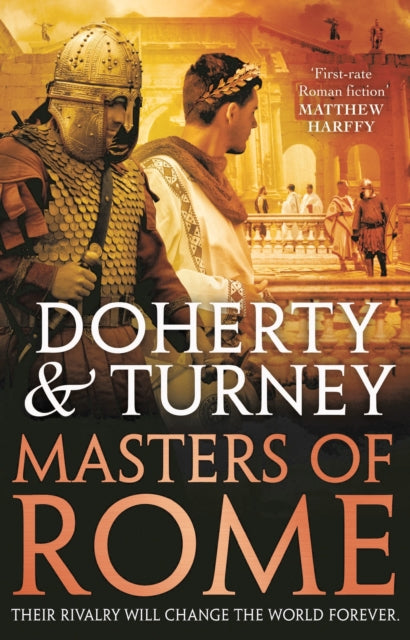 Book cover of: Masters of Rome. By: Simon Turney