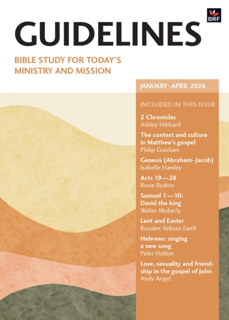 Book cover of: Guidelines January-April 2026. By: Rachel Tranter