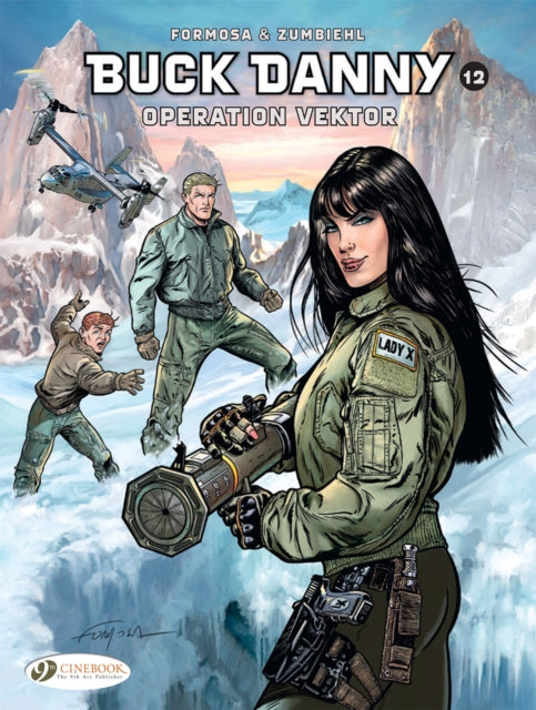 Book cover of: Buck Danny Vol. 12: Operation Vektor. By: édéric Zumbiehl