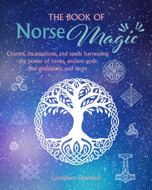 Book cover of: Book of Norse Magic. By: Cerridwen Greenleaf