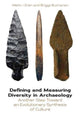 Book cover of: Defining and Measuring Diversity in Archaeology. By: Metin I. Eren