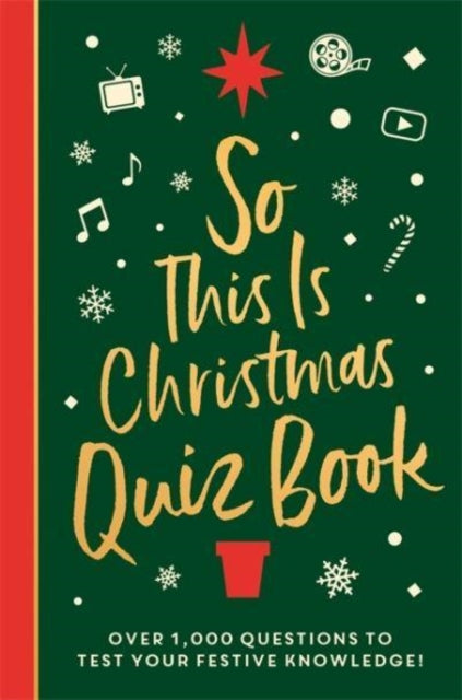 Book cover of: So This is Christmas Quiz Book. By: Roland Hall