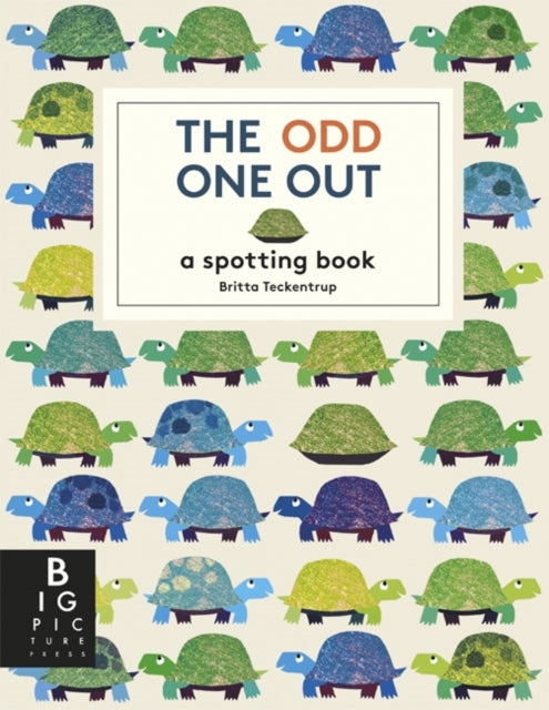 Book cover of: The Odd One Out. By: Britta Teckentrup