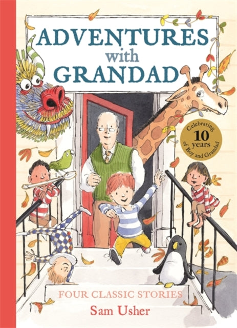 Book cover of: Adventures with Grandad. By: Sam Usher