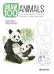 Book cover of: Draw 100: Animals. By: Susie Hodge