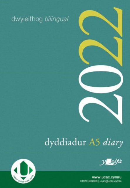 Book cover of: Dyddiadur Addysg Lolfa 2022 Diary. By: Y. Lolfa