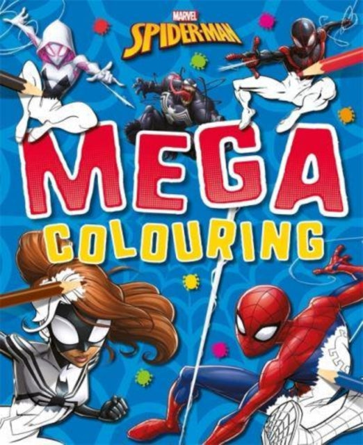 Book cover of: Marvel Spider-Man: Mega Colouring
