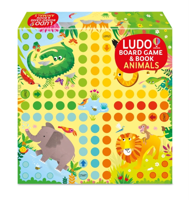 Book cover of: Ludo Board Game Animals