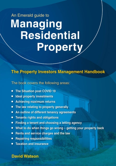 Book cover of: Property Investors Management Handbook - Managing Residentia l Property. By: Watson, David