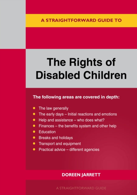 Book cover of: Rights of Disabled Children. By: Doreen Jarrett
