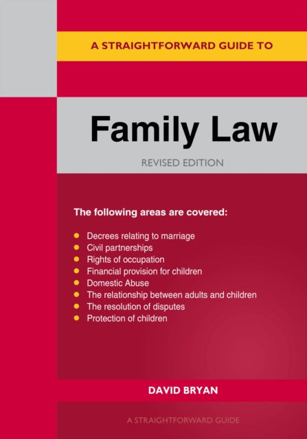 Book cover of: Straightforward Guide to Family Law
