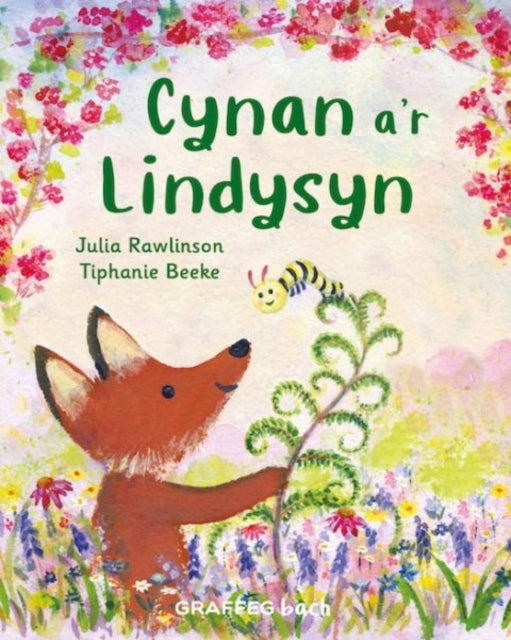 Book cover of: Cynan a'r Lindysyn. By: Julia Rawlinson