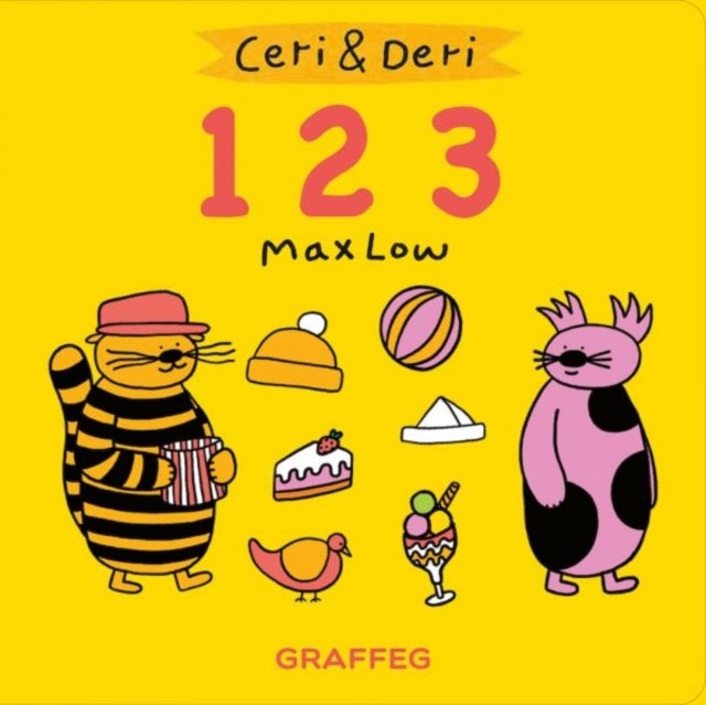 Book cover of: Ceri and Deri 123. By: Max Low