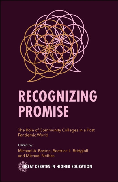 Book cover of: Recognizing Promise. By: Michael A. Baston