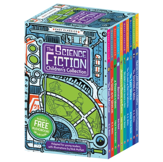 Book cover of: Sci-Fi Classics Children's Collection: 10 Book Box Set