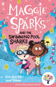 Book cover of: Maggie Sparks and the Swimming Pool Sharks: Accessible Easier Edition