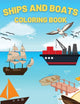 Book cover of: Ships And Boats Coloring Book