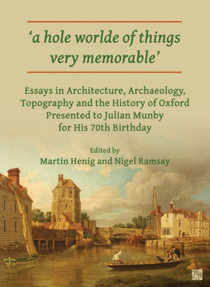 A Hole Worlde of Things Very Memorable'