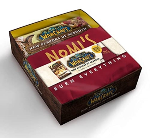 Book cover of: World of Warcraft: New Flavors of Azeroth - The Official Cookbook Gift Set. By: Chelsea Monroe-Cassel