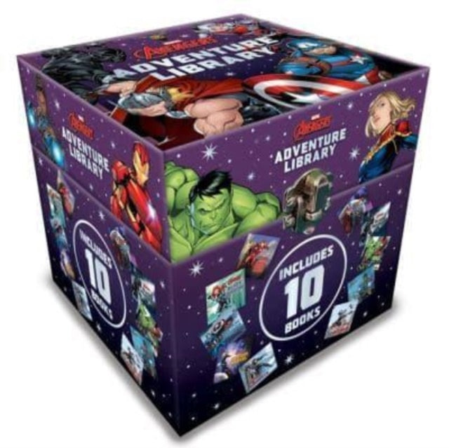 Book cover of: Marvel Avengers: Adventure Library