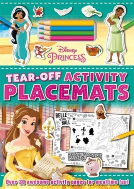 Book cover of: Disney Princess: Tear-Off Activity Placemats