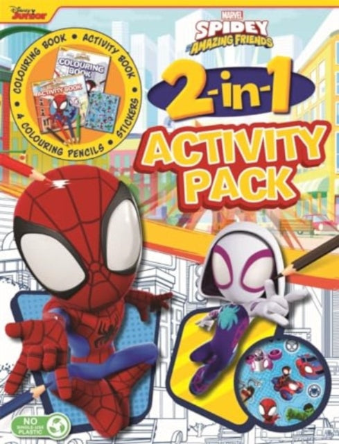 Book cover of: Marvel Spidey and his Amazing Friends: 2-in-1 Activity Pack