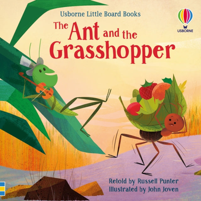 Book cover of: Ant and the Grasshopper. By: Russell Punter