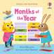 Book cover of: Little Board Books Months of the Year. By: Anna Milbourne