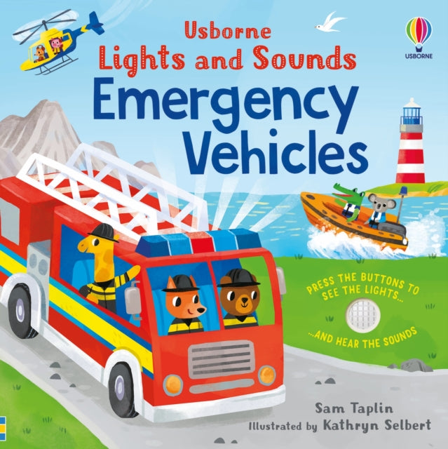 Lights and Sounds Emergency Vehicles 9781803707440 Sam Taplin