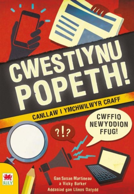 Book cover of: Cwestiynu Popeth!. By: Susan Martineau