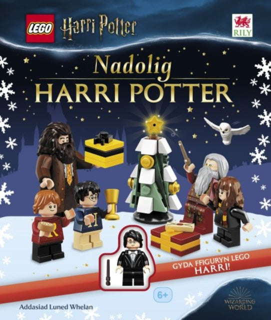 Book cover of: Cyfres Lego: Nadolig Harri Potter. By: Elizabeth Dowsett