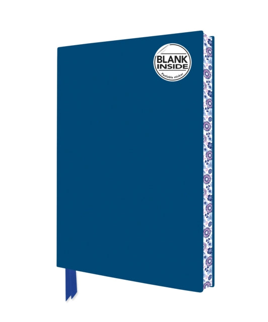Mid Blue Blank Artisan Notebook (Flame Tree Journals) 9781804171950 Flame Tree Studio